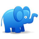 elephant Black icon