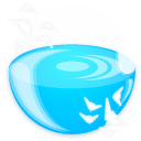 Ico, flock DeepSkyBlue icon