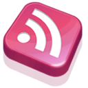 subscribe, Rss, pink, feed Brown icon
