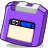 purple, Zip MediumSlateBlue icon