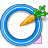 quicktime, player DodgerBlue icon