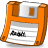 save, Orange, Floppy DarkOrange icon