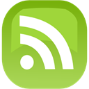 Rss, subscribe, feed YellowGreen icon