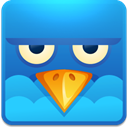 social network, twitter, Social, square, Sn, Angry DodgerBlue icon