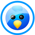 Sn, social network, twitter, Social DodgerBlue icon