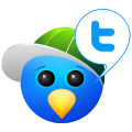 social network, Social, Sn, twitter LightGray icon