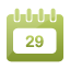 Calendar, Schedule, date DarkKhaki icon
