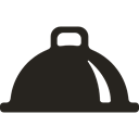 tray, meal, food, Lunch, Restaurant, Cover, Supper Black icon