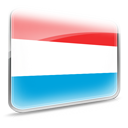 Luxembourg, flag, dooffy, Design DeepSkyBlue icon