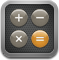 calculator, Calc, calculation DarkSlateGray icon