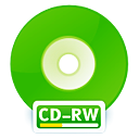 Cd, Disk, disc, Rw, save LimeGreen icon