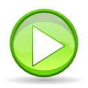 play, player, Pause GreenYellow icon