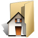Folder, house, Home, Building, homepage BurlyWood icon