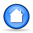 homepage, Building, Home, house, go home CornflowerBlue icon