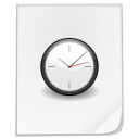 Clock, history, paper, time, Alarm, document, temporary, File, alarm clock WhiteSmoke icon