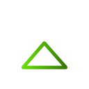 up arrow OliveDrab icon