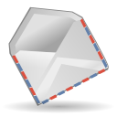 Email, envelop, mail, Kontact, Letter, Message, envelope Gainsboro icon