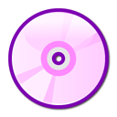 Cdwriter, pink, disc, save, Disk, Dvd, unmount LavenderBlush icon