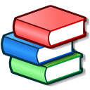teach, school, read, education, teaching, reading, learn, Book, Bookcase Salmon icon