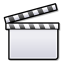 movie, film, Konqsidebar, media player, media, Clapboard, video Gainsboro icon