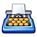 pack, word processing, package Black icon