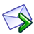 Email, Letter, envelop, Forward, right, yes, ok, next, Message, Arrow, mail, correct DarkSlateBlue icon