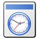 Clock, temporary, paper, alarm clock, history, document, File, time, Alarm WhiteSmoke icon