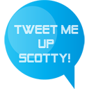 Social, Scotty, tweetscotty, Sn, social network, twitter DeepSkyBlue icon