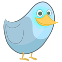 Animal, Squidge, bird, twitter, Sn, Social, social network DimGray icon