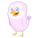 Animal, social network, twitter, Social, Sn, bird, Nola LavenderBlush icon