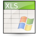 Ms, Excel, Application, Spreadsheet Linen icon