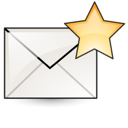 stock, envelop, Email, Letter, Gnome, new, mail, Message Black icon