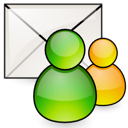 Email, profile, Setting, envelop, Letter, Message, Configure, preference, configuration, Account, mail, config, option Black icon