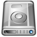 hard disk, drive Gray icon