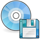 disc, Disk, save SkyBlue icon
