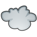 climate, stock, Fog, weather Black icon