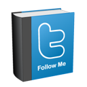 Social, twitter, social network, Sn, Follow me SteelBlue icon