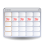 Evolution, Calendar, date, Schedule WhiteSmoke icon