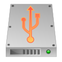 hard disk, Usb, hard drive, unmount, Hdd Silver icon