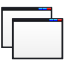 Application, list, listing, window WhiteSmoke icon