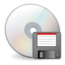 Disk, disc, save Gainsboro icon