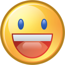 yahoo, Fun, Emoticon, smile, funny, smiley, Face, happy, Emotion Khaki icon