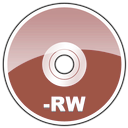 Rw, Dvd, Hd, disc DarkRed icon