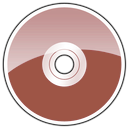 Hd, Dvd, disc DarkRed icon