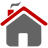 Home, house, homepage, Building DimGray icon