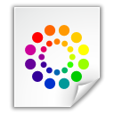 Colors, Kcsrc, document, File, Application, paper WhiteSmoke icon