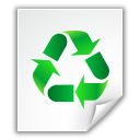 File, Application, recycle bin, Trash, document, paper, recycle WhiteSmoke icon