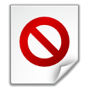 no access, File, Broken, paper, document WhiteSmoke icon