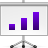 powerpoint, Bars, datashowchart, ppt, Presentation, graph, keynote, chart WhiteSmoke icon