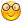 Glasses, smiley, Emotion, Emoticon, Face Orange icon